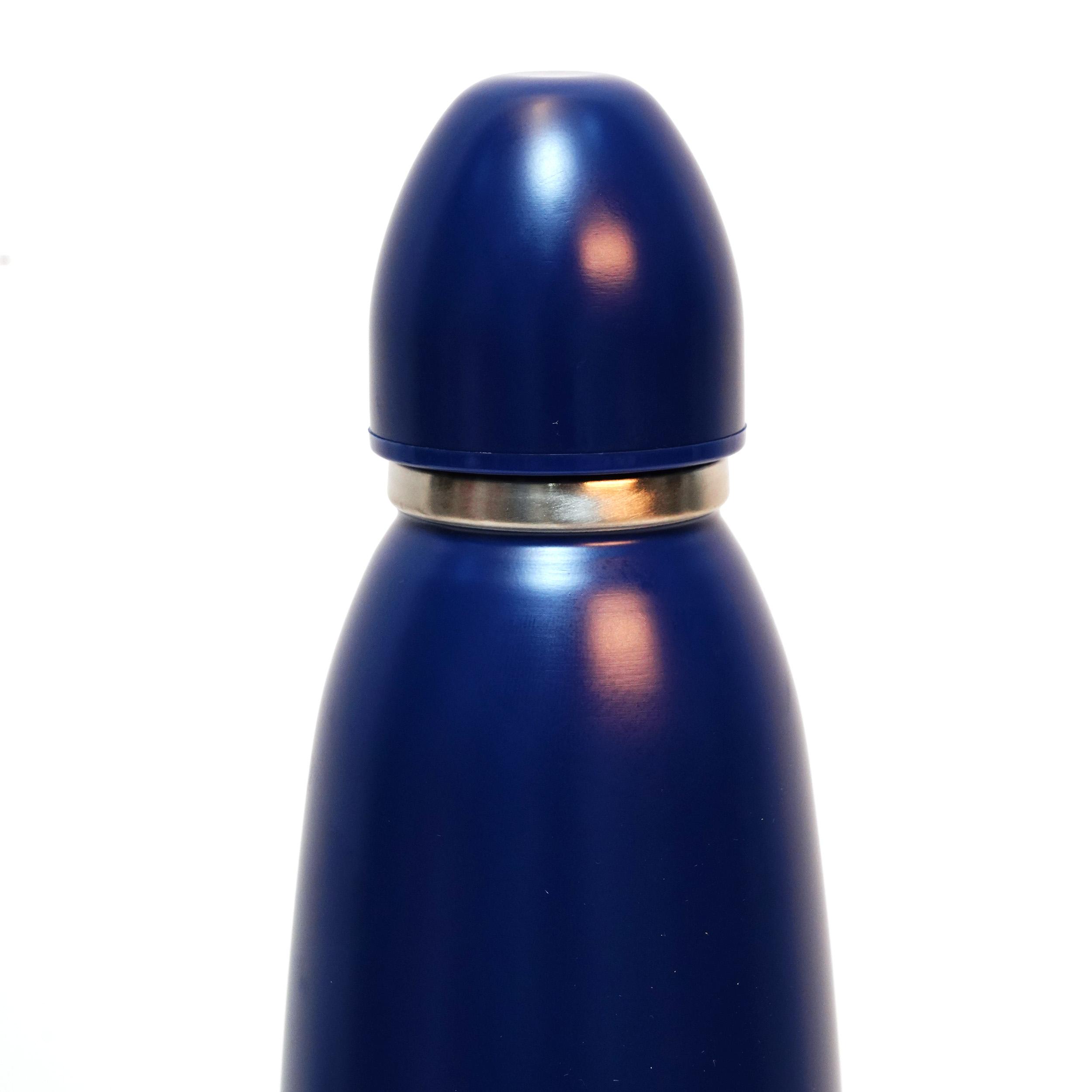 Cruet - 500ml Bullet Bottle Blue